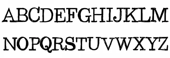 CF Back to School Regular Шрифта ВЕРХНИЙ