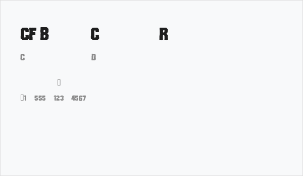 CF Bad Cops Regular Business Card