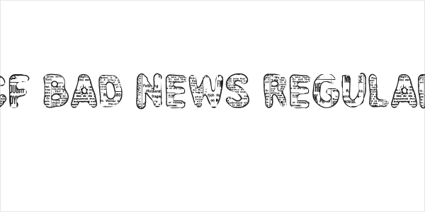 CF Bad News Regular Logo