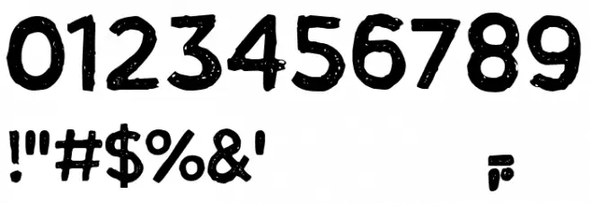 CF Band of Brothers PERSONAL Regular Font OTHER CHARS