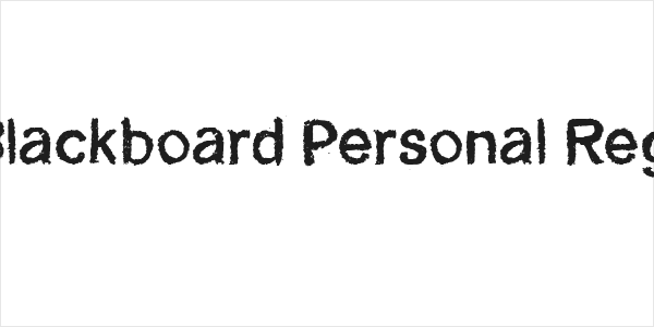 CF Blackboard Personal Regular Logo