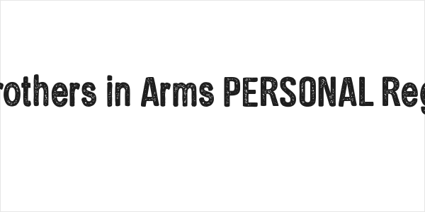 CF Brothers in Arms PERSONAL Regular Logo