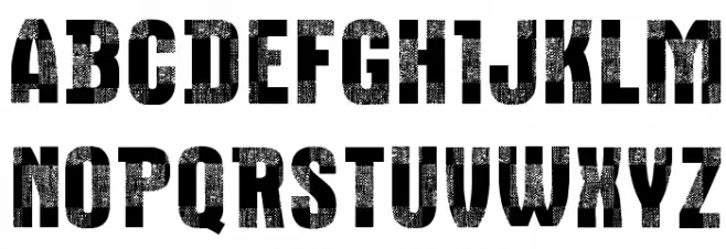 CF Bucherons Regular Schriftart Groß