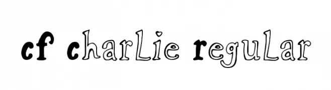 CF Charlie Regular  フリーフォントのダウンロード