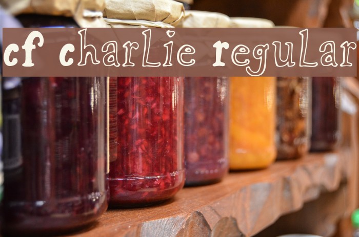 CF Charlie Regular Example 1