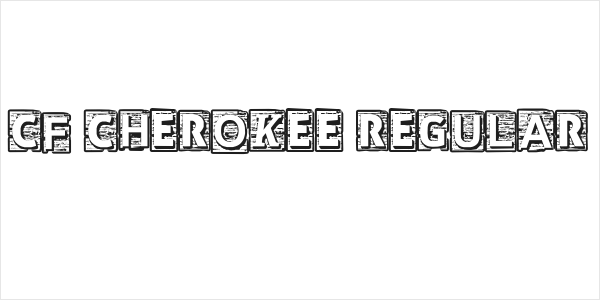 CF Cherokee Regular Logo