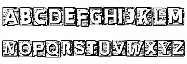 CF Cherokee Regular Font Litere mici