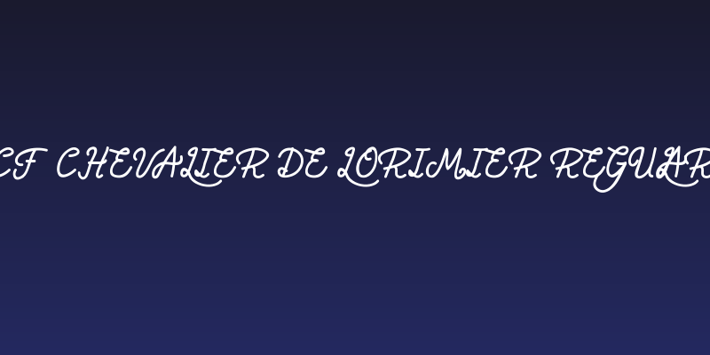 CF Chevalier de Lorimier Regular Social Header