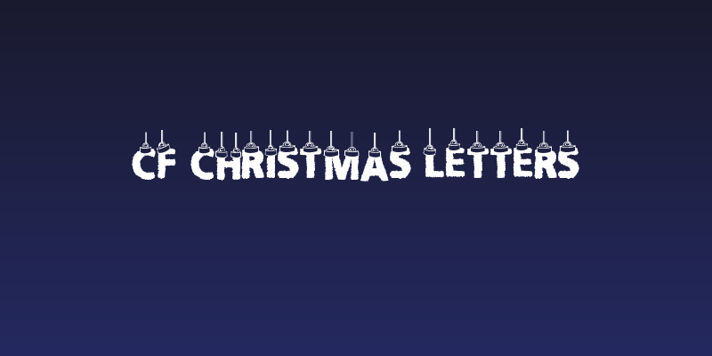 CF Christmas Letters Social Header