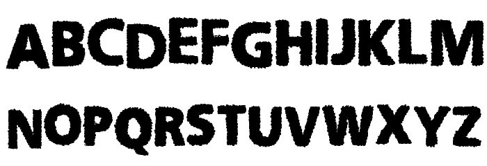 CF Christmas Letters Font LOWERCASE