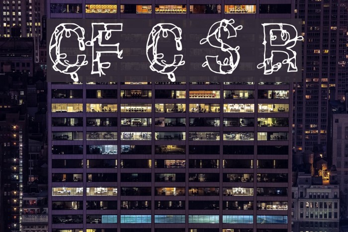 CF Christmas Shit Regular Font examples