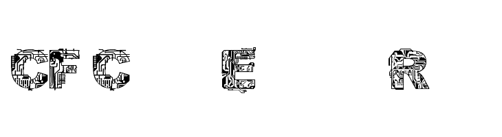 CF Circuit Electrique Regular  नि: शुल्क फ़ॉन्ट्स डाउनलोड