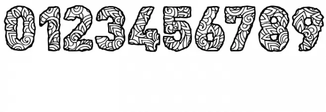 CF Civilisation Maya Regular Font OTHER CHARS