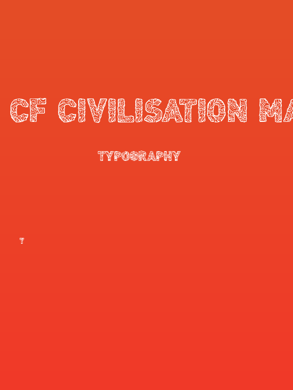 CF Civilisation Maya Regular Poster