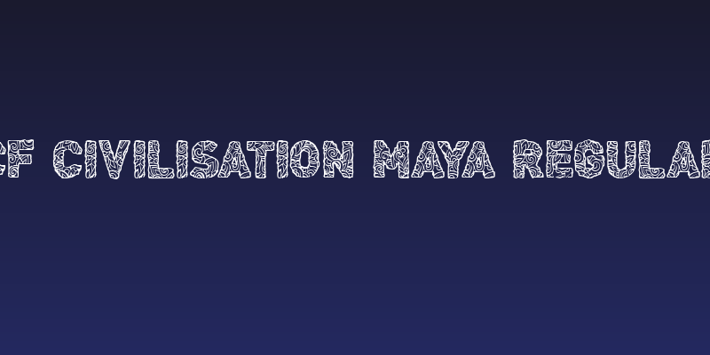 CF Civilisation Maya Regular Social Header