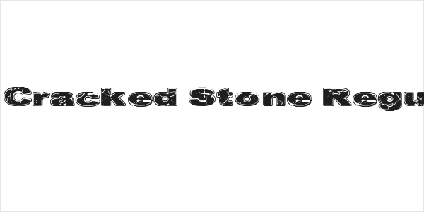CF Cracked Stone Regular Logo