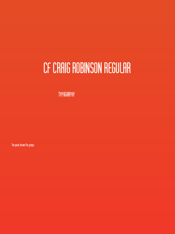 CF Craig Robinson Regular Poster