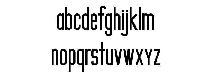 CF Craig Robinson Regular Font LOWERCASE