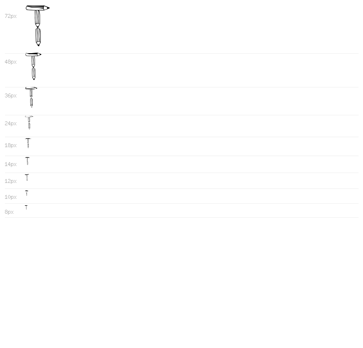 CF Crayons de plomb PERSONALUSE Regular Waterfall