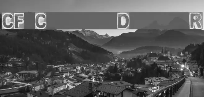 CF Creature of Darkness Regular Font examples