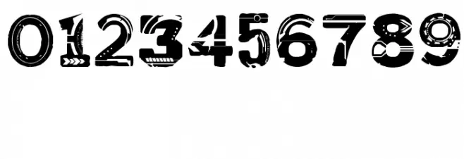 CF Cyborg PERSONAL USE Regular Font OTHER CHARS