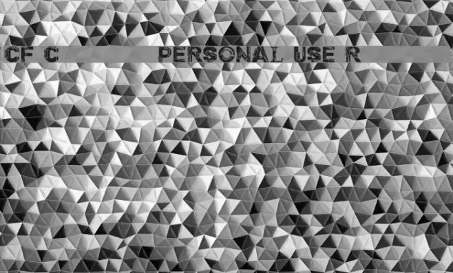 CF Cyborg PERSONAL USE Regular Font examples