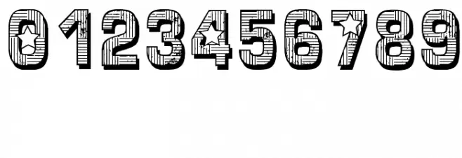 CF Dallas Stars Regular Font OTHER CHARS