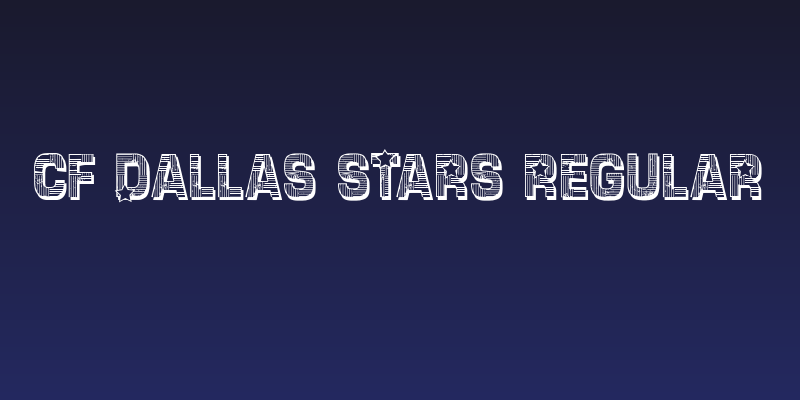 CF Dallas Stars Regular Social Header