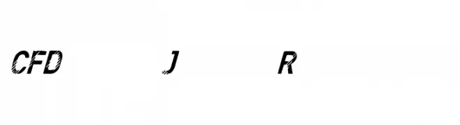 CF Denim Jeans Regular  Frei Schriftart Herunterladen