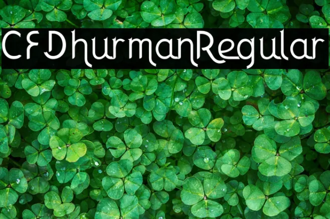 CF Dhurman Regular Example 2