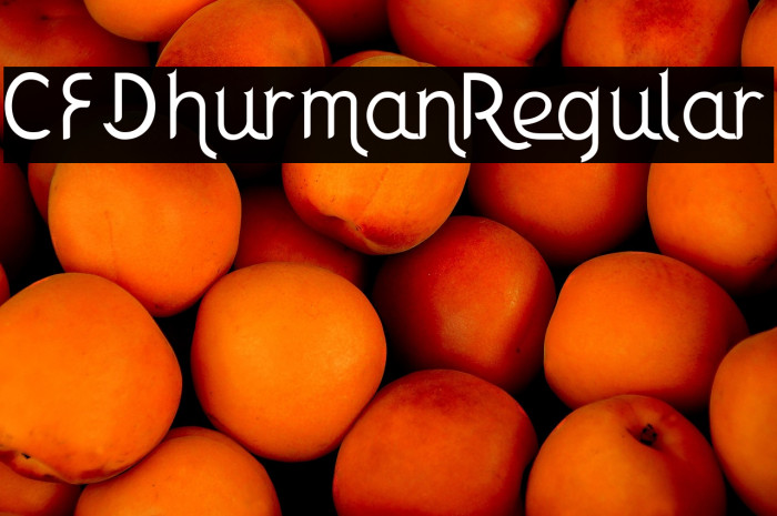 CF Dhurman Regular Example 3