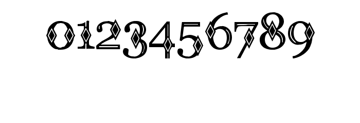 CF Diamond Regular Font OTHER CHARS