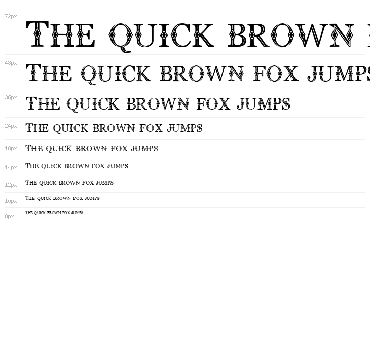 CF Diamond Regular Waterfall