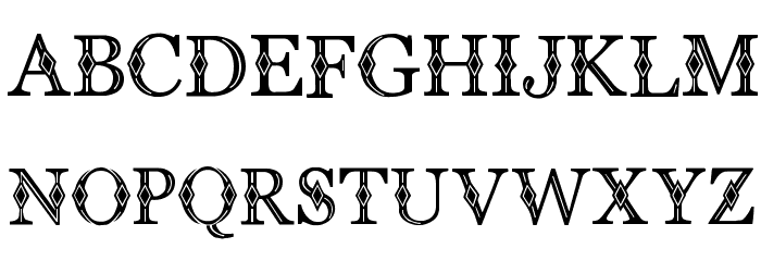 CF Diamond Regular Font LOWERCASE