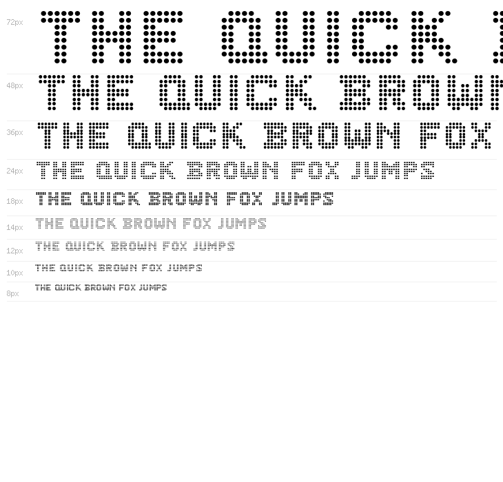 CF Dots 521 Regular Waterfall