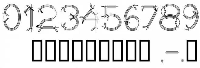 CF Dwarf Regular Font OTHER CHARS