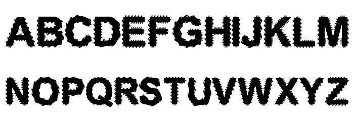 CF Electronic Board Regular Font LOWERCASE