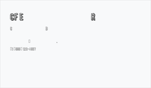 CF Engraved Regular Business Card