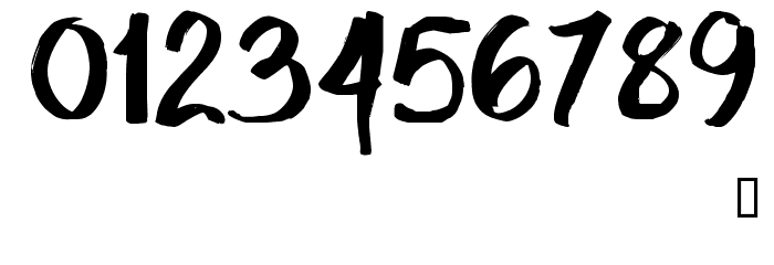 CF Final Conflict Regular Font OTHER CHARS