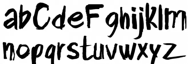 CF Final Conflict Regular Schriftart Groß