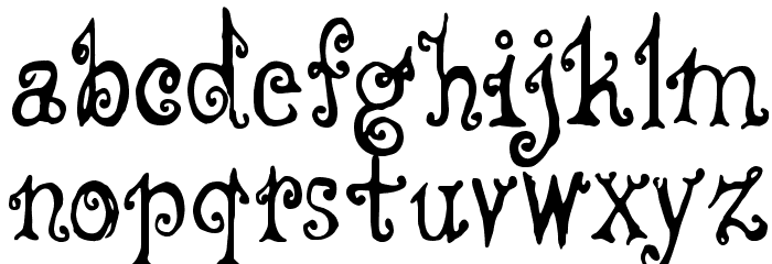 CF Fredo Style Demo Regular Font LOWERCASE