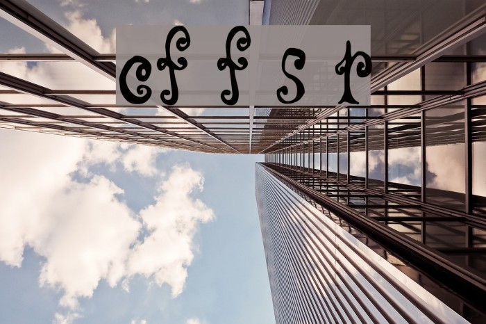 CF Fredo Style Regular Font examples