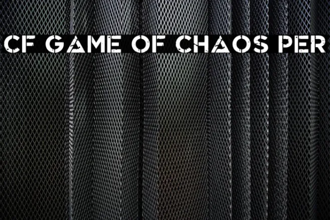 CF Game Of Chaos PER Example 1