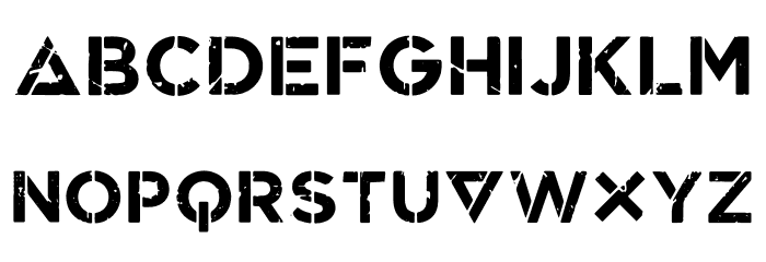 CF Game Of Chaos PER Font LOWERCASE
