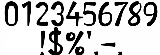 CF General Tao Regular Font OTHER CHARS