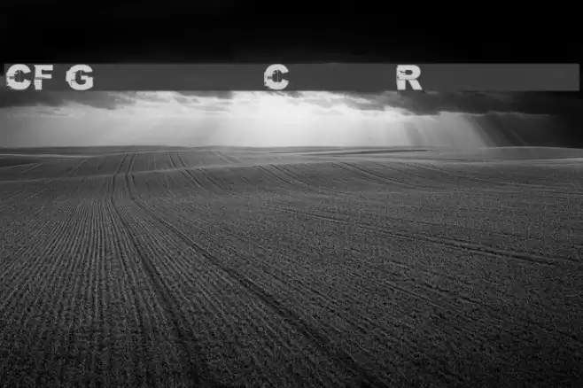 CF Glitch City Regular Font examples