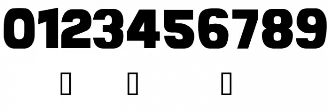 CF Goliath Demo Regular Font OTHER CHARS
