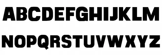 CF Goliath Demo Regular Шрифта ВЕРХНИЙ