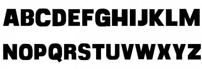 CF Goliath Demo Regular 字体 小写