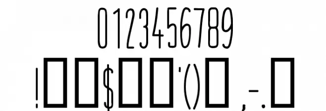 CF Great Destiny Regular Font OTHER CHARS